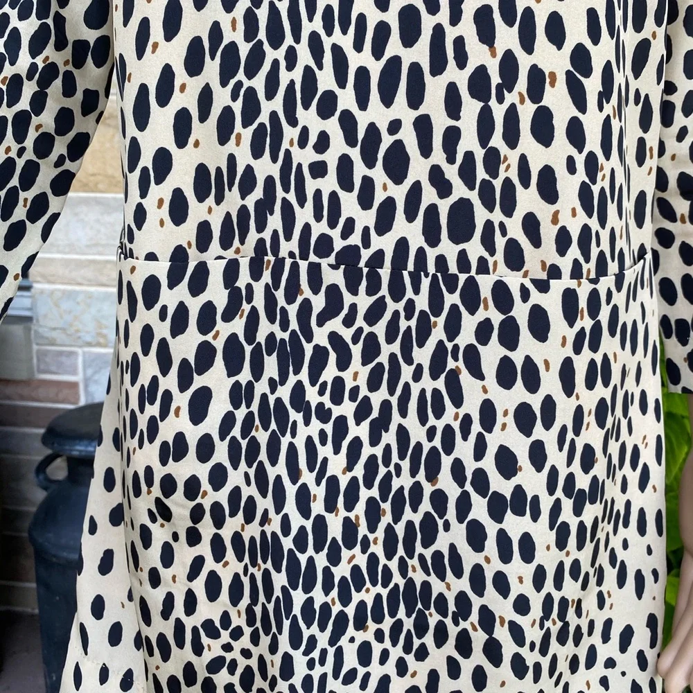 J. Crew Factory Jules Leopard Print Shift‎ Dress